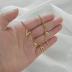 Collar Personalizado Nombres Familiares - Corazón y Mariposa | Esencia Única