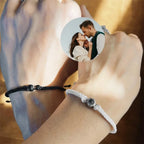 Pulsera Personalizada con Foto Proyección Acero Inoxidable | Detalles con Alma