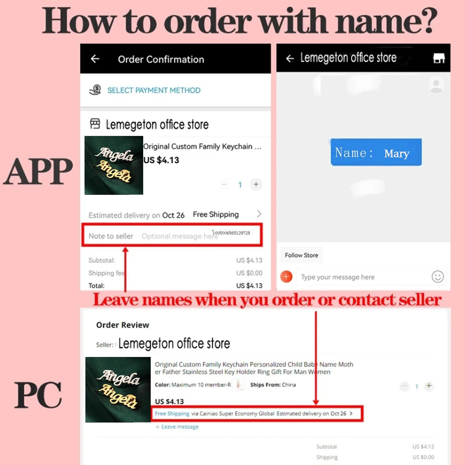 Broche de Iniciales Personalizado en Acero Inoxidable