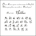 Hebilla Zapato Personalizada Nombre Acero Inoxidable | Air Force 1 Clip