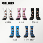 Calcetines Personalizados con Tu Foto - Diseño Único en Forma de Cara