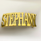 Hebilla Personalizada Acero Inoxidable con Nombre | Detalles con Alma