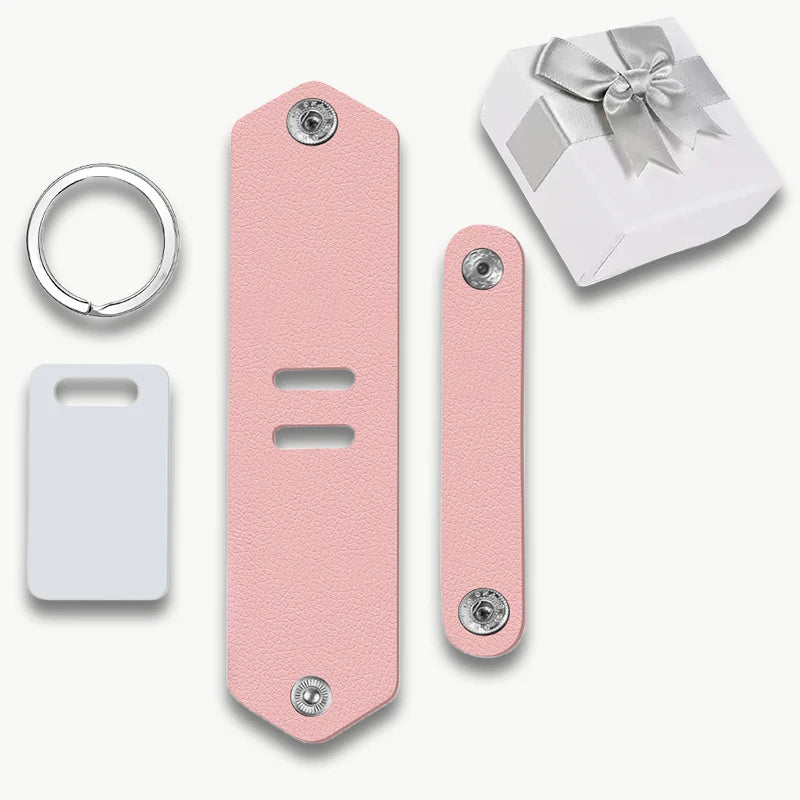 Llavero Cuero Genuino con Foto Personalizada Grabado Láser | Detalles con Alma