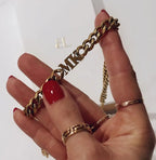 Collar Cubano Personalizado con Nombre | Acero Inoxidable 314L Premium