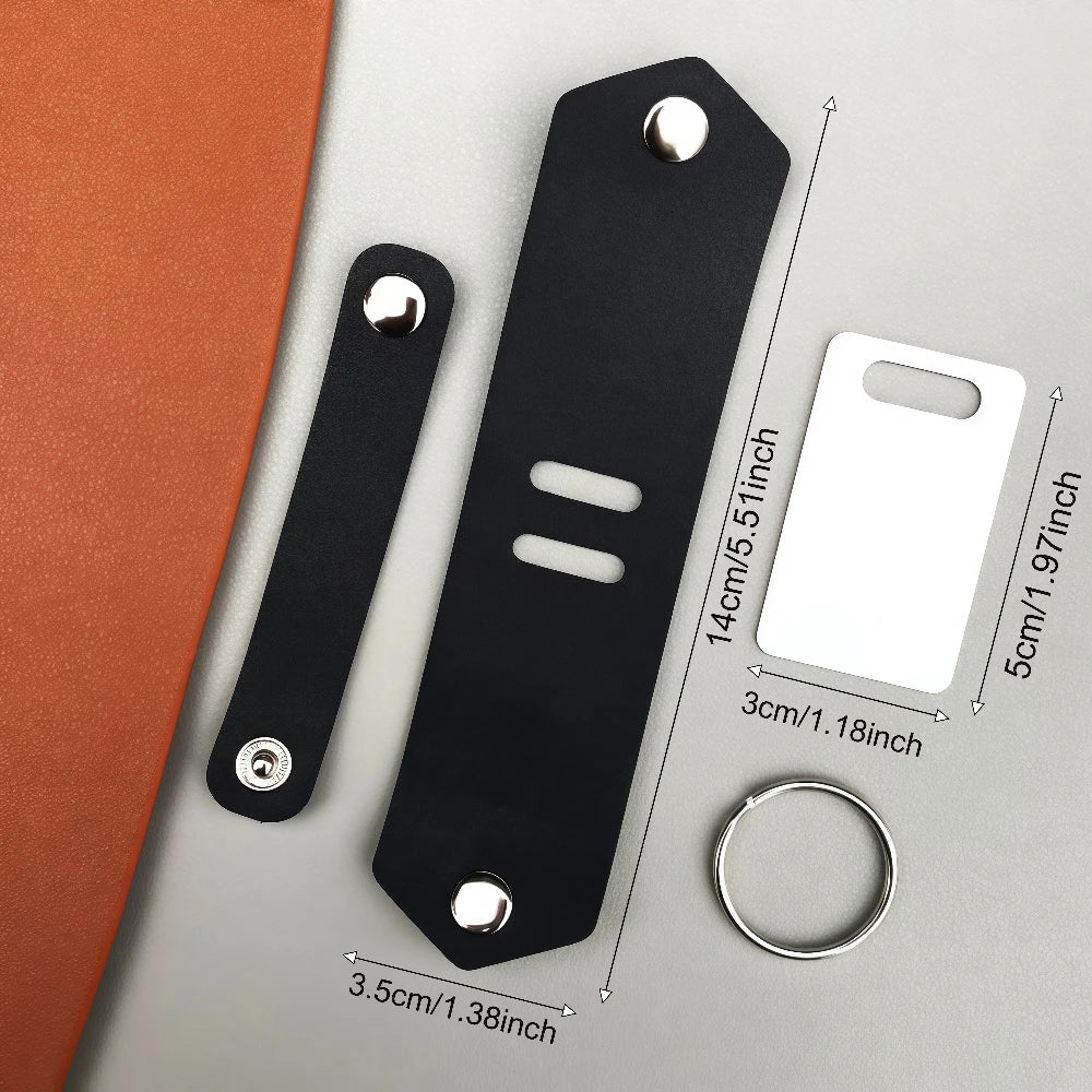 Llavero Cuero Genuino con Foto Personalizada Grabado Láser | Detalles con Alma