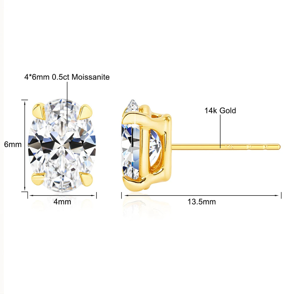 Aros Oro 14K Certificado Mujer | Joyería Fina Lujo