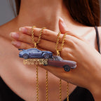 Collar Personalizado con Foto y Nombre Grabado - Acero Inoxidable Premium