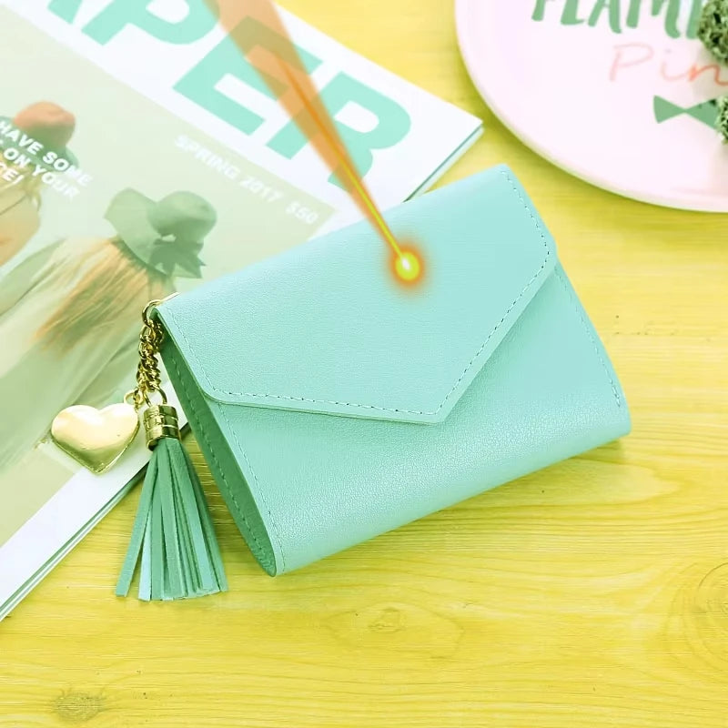 Billetera Cuero Genuino Personalizada con Nombre Mujer | Detalles con Alma